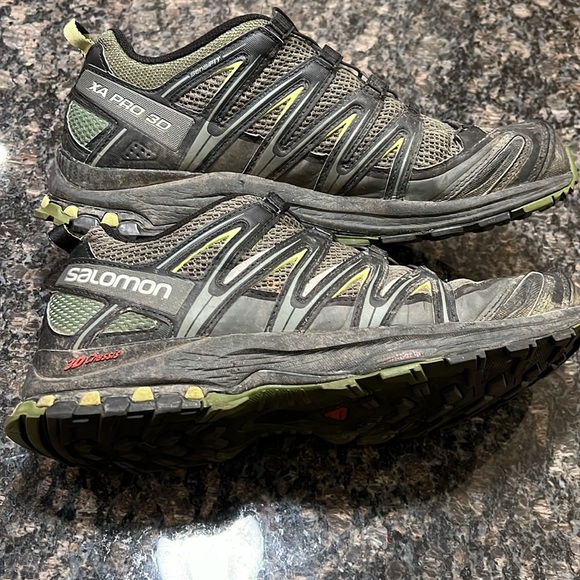 Salomon XA Pro 3D Green 9.5 US - Picture 7 of 8
